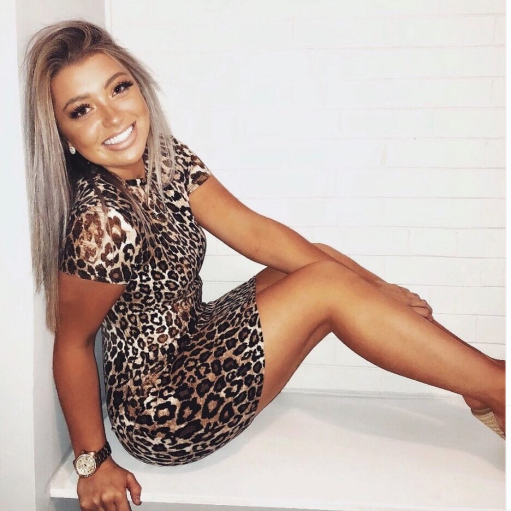 Cheetah Body-con Dress
